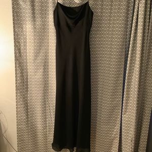 Long black dress